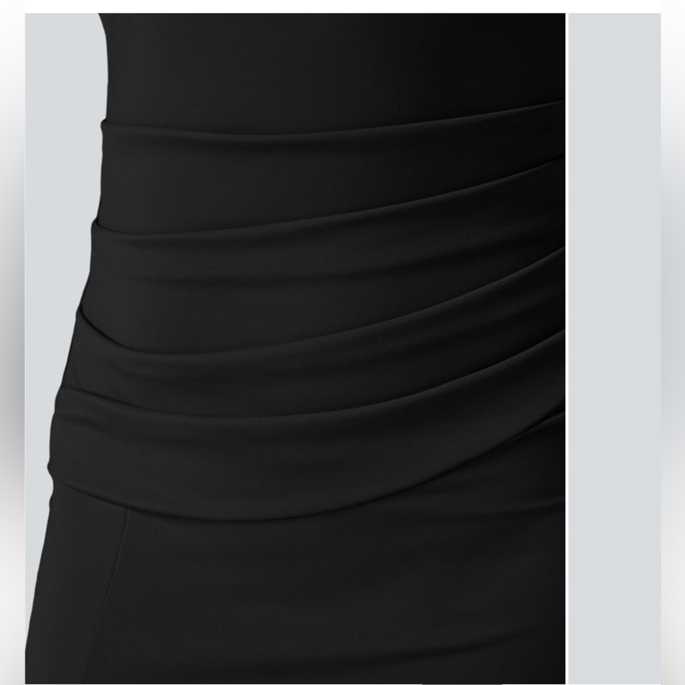 Halara Ruched Bodycon Midi Dress - Picture 8 of 15